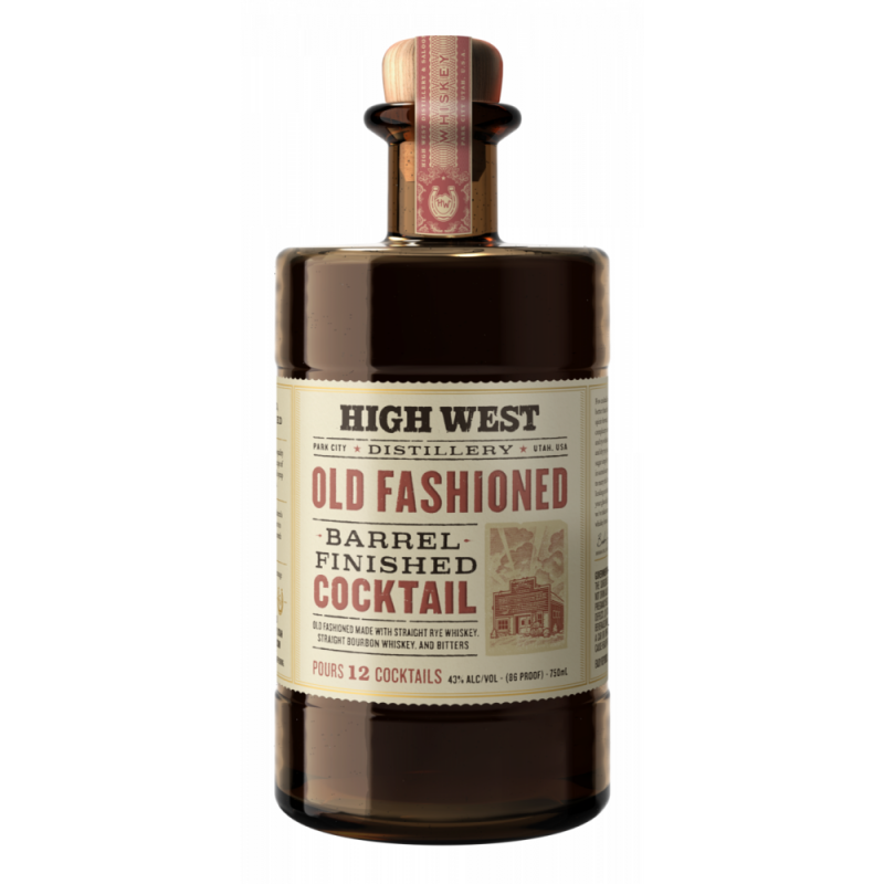 High West Old Fashioned Barrel Finished Cocktail 375ml